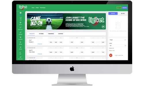 Ligibet Kenya platform preview